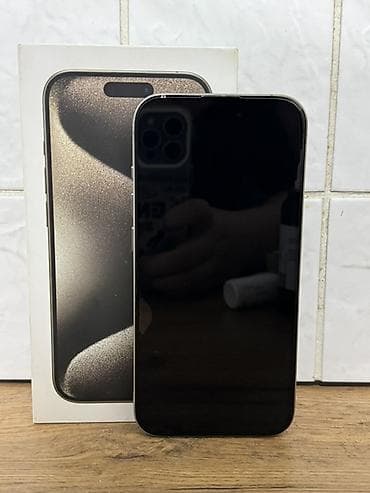 iphone 8s plus: IPhone 15 Pro, 256 ГБ, Natural Titanium, Коробка, 85 % — 2