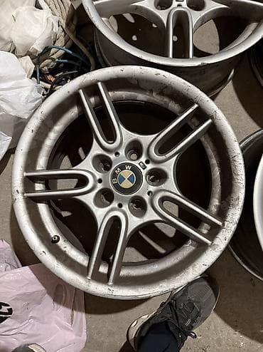 bew e39: Литые Диски R 17 BMW, Комплект, отверстий - 5, Б/у — 4