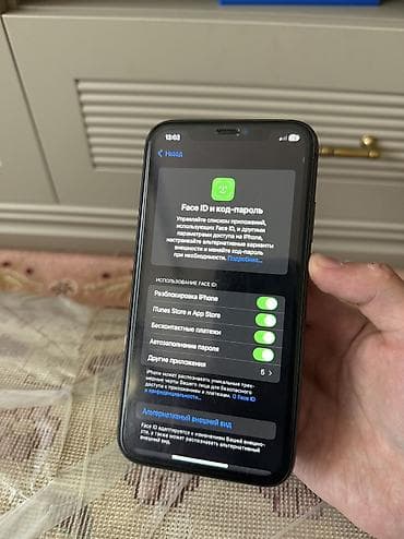 ayfon xs max: IPhone 11, Б/у, 64 ГБ, Черный, Чехол, 76 % — 3