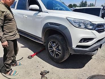 лите диски: Колеса в сборе 265 / 60 / R 18, Лето, Б/у, Запаска, Внедорожные (АТ/МТ), Литые, отверстий - 5 — 10