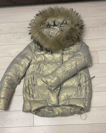 Пуховик, Короткая модель, С капюшоном, M