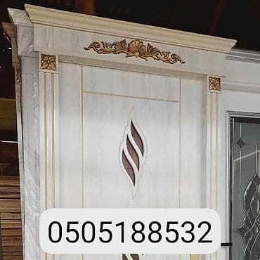 эшиктер уй: Входные/межкомнатные двери современного дизайна - Модель 1: светлая — 3