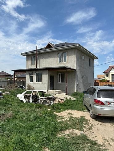 Кыймылсыз мүлк: 🚨 СРОЧНАЯ ПРОДАЖА 🚨 Продаётся 2-этажный дом (60% готовности) в районе — 1