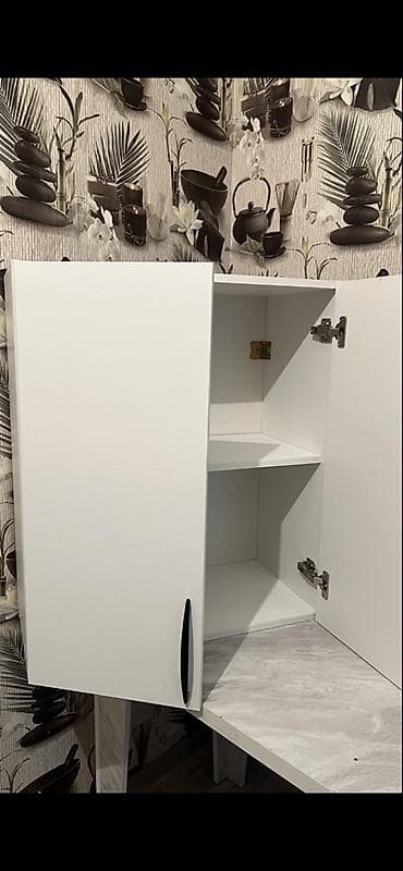 Детская мебель: Кухонный шкаф, Навесной, Без мойки, ЛДСП — 6