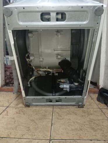 Аудиотехника: Стиральная машина LG, Б/у, Автомат, До 5 кг, Узкая — 10