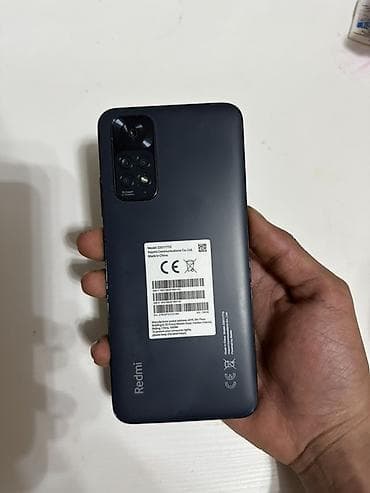 redmi note 4: Redmi, Redmi Note 11, 128 ГБ, цвет - Серый, 2 SIM — 1