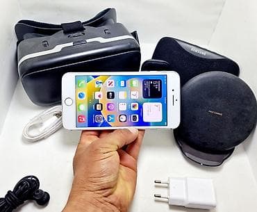 айфон sr: IPhone 8 Plus, Б/у, 256 ГБ, Белый, Наушники, 100 % — 3