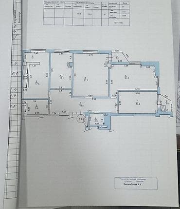 Недвижимость: 4 комнаты, 125 м², Джал мкр (в т.ч. Верхний, Нижний, Средний) Элитка, 15 этаж, ПСО (под самоотделку) — 2