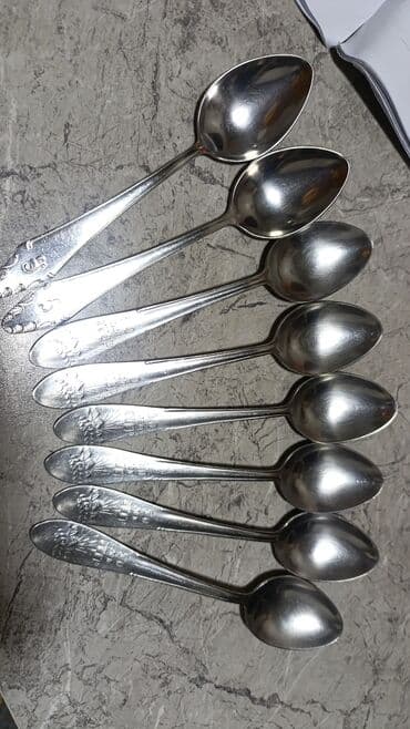 новый тошок: Советские столовые приборы . 1 шт 50 сом — 3