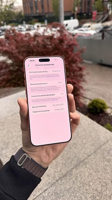 iphone se 2: IPhone 17 Pro Max, Б/у, 256 ГБ, Оранжевый, 100 % — 8