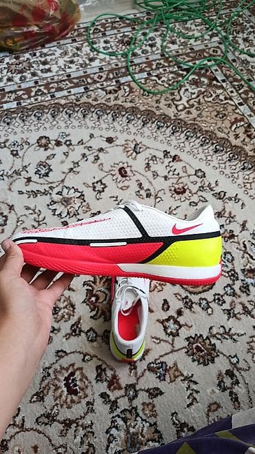 язычок: Футбольные зальники /кроссовки для зала Nike Phantom GT (IC) MADE IN — 3