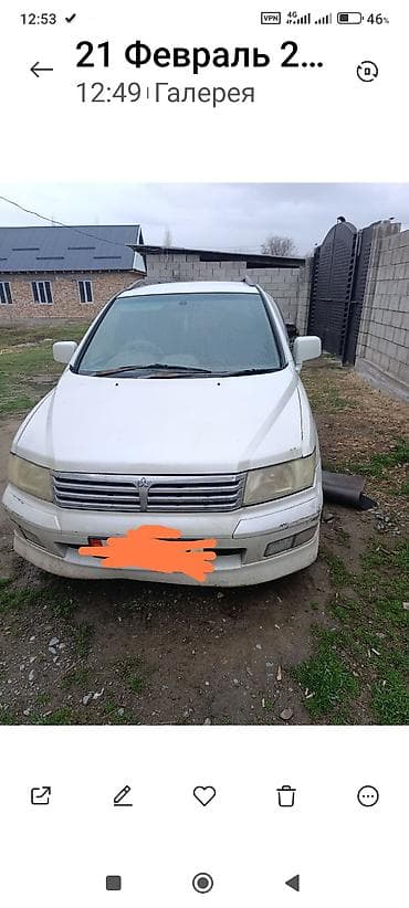 шампунь для авто: Mitsubishi Chariot: 1999 г., 2.4 л, Автомат, Бензин, Минивэн — 1