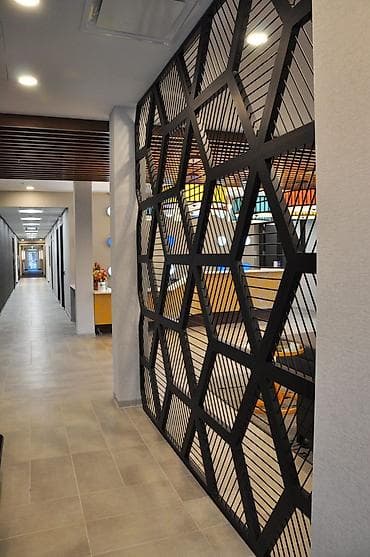 Перегородки на заказ: Перегородки на заказ из профильных труб любой сложности — 3