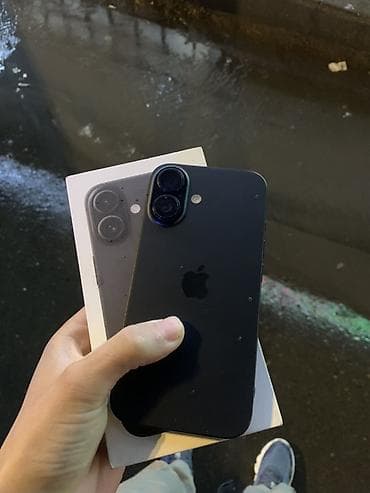 m power: IPhone 16, 128 ГБ, Черный, Коробка, 91 % — 1