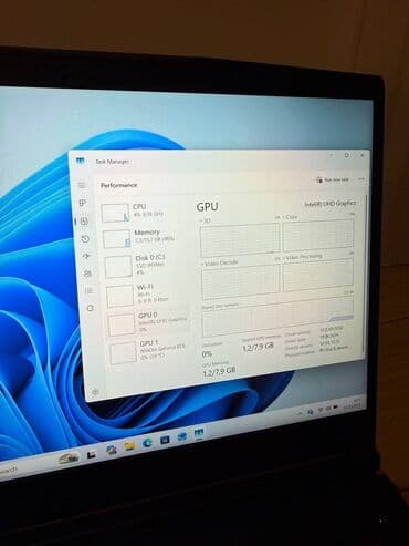 Планшеты: Ноутбук, MSI, 16 ГБ ОЗУ, Intel Core i5, 15.4 ", Б/у, Для работы, учебы, память SSD — 6