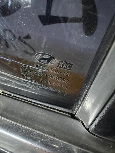 стекло соната: Стекло Заднее левое Hyundai, 2018 г., Б/у, Оригинал — 3