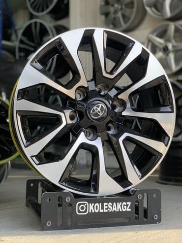 Литые Диски R 18 Toyota, Комплект, отверстий - 6, Новый at lalafo.kg Литые Диски R 18 Toyota, Комплект, отверстий - 6, Новый