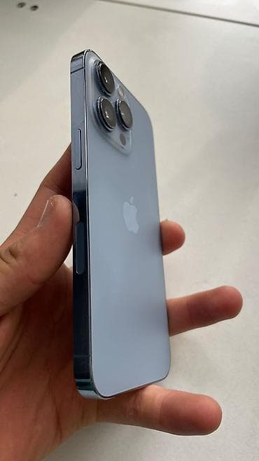 iphone 14 plus: IPhone 13 Pro, Б/у, 128 ГБ, Sierra Blue, Чехол, 77 % — 10