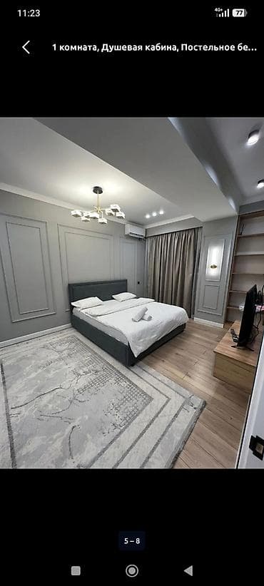 азия пелес: 1 комната, Люкс, элитка, Азия Молл, Душевая кабина, Постельное белье, Кондиционер — 8