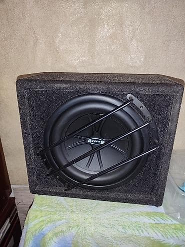 Сабвуфер в корпусе для авто - Динамик сабвуфера в закрытом ящике