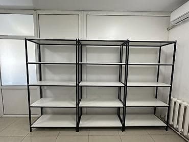 полка для товар: Металлические стеллажи для офиса, магазина или склада. Каждая по 4500 — 1