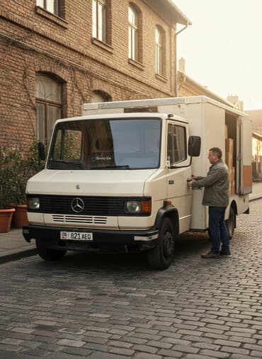автозапчасти бишкек рядом: Легкий грузовик, Mercedes-Benz, Стандарт, Б/у — 1