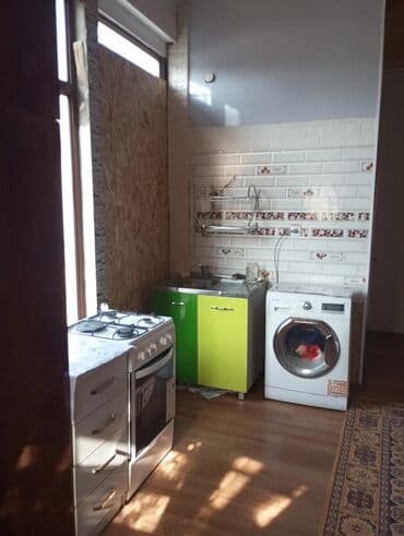 дом кокжар: 30 м², 2 бөлмө, Брондолгон эшиктер, Жертөлө, ороо, Забор, тосулган — 5