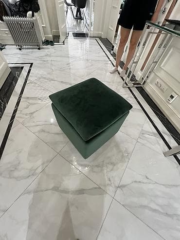 Пуфики: Пуф кубический со смягчённой верхней подушкой. - Цвет: глубокий — 2