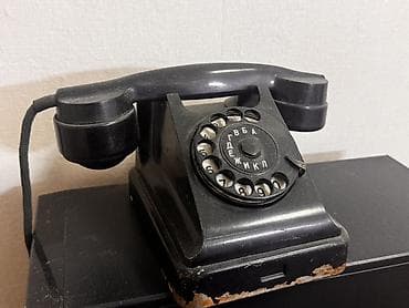Советский дисковый телефон 📞 Винтажный советский телефон (дисковый)