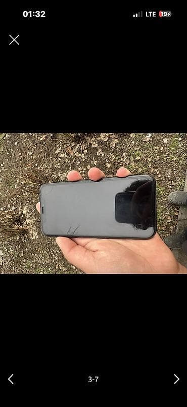 айфон купить бу: IPhone Xr, Б/у, 64 ГБ, Черный, Чехол, 76 % — 6