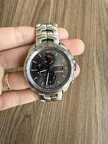 tag huer: Спортивные часы часы, TAG Heuer, Таймер и секундомер, Водонепроницаемые, Мужские, Б/у — 2