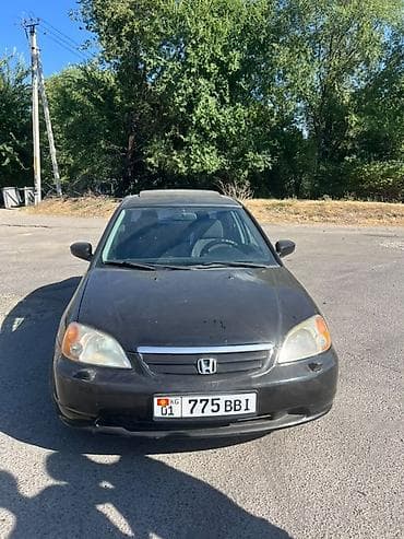 01: Honda Civic: 2001 г., 1.7 л, Автомат, Бензин, Седан — 5