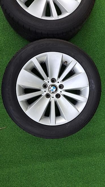 e65: Колеса в сборе 245 / 50 / R 18, Лето, Б/у, Комплект, Легковые, Литые, отверстий - 5 — 1