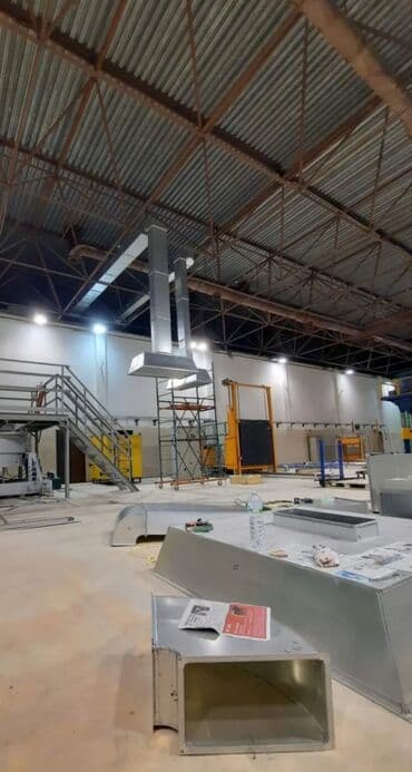 установка кухонные вытяжки: Установка вентиляции естественный и вытяжка пириток — 5