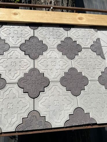 брусчатка бишкек дом брусчатки'' тротуарная плитка бордюры бишкек: Продаём брусчатку любых форм и размеров! ✅ Качественное производство ✅ — 6