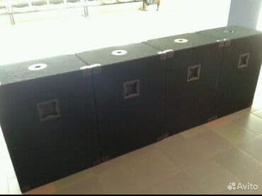 Микрофоны: Сабвуферы Electro‑Voice Eliminator i 18’’динамик! Цена за 4шт,в — 4