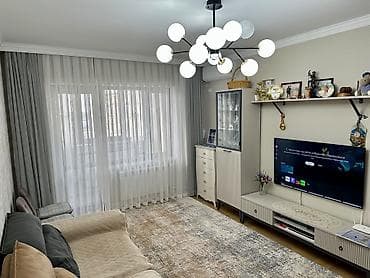 5: 2 комнаты, 60 м², Чон-Арык с. 105 серия, 5 этаж, Евроремонт — 2