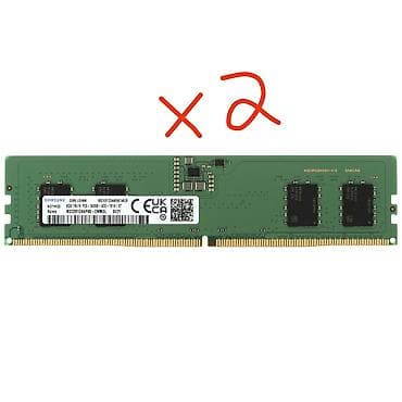 ssd disc: Оперативная память (RAM) для ПК, Б/у, Samsung, 16 ГБ, DDR5, 5600 МГц — 1