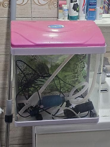 заводской аквариум: Продаю аквариум 30 литров, заводской со всеми причиндаламив хорошем — 2