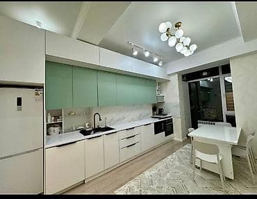 Недвижимость: 4 комнаты, 110 м², Асанбай мкр Элитка, 8 этаж, Евроремонт — 8