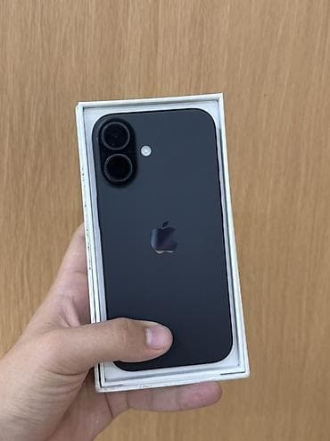 iphone 7 kg: IPhone 16, 128 ГБ, Черный, Коробка, 100 % — 1
