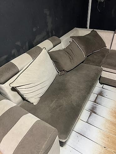 кресло парикмахерских: Комплект мягкой мебели, цвет - Черный — 6