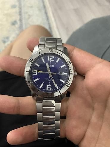 casio edifice: Классические наручные часы CASIO на металлическом браслете — 1