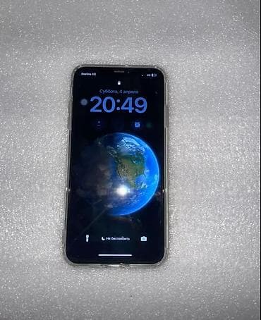 se electronics: IPhone Xs Max, Б/у, 256 ГБ, Серебристый, Чехол, 80 % — 2