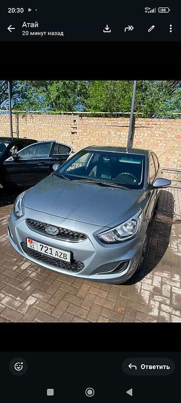 мотор самурай: Hyundai Accent: 2019 г., 1.4 л, Автомат, Седан — 1