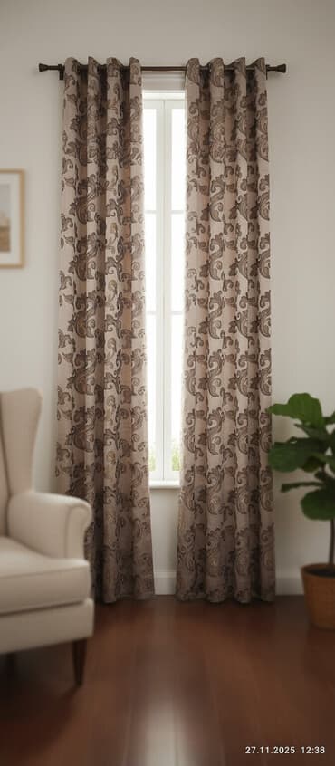 Портьера, Готовое изделие, Для зала