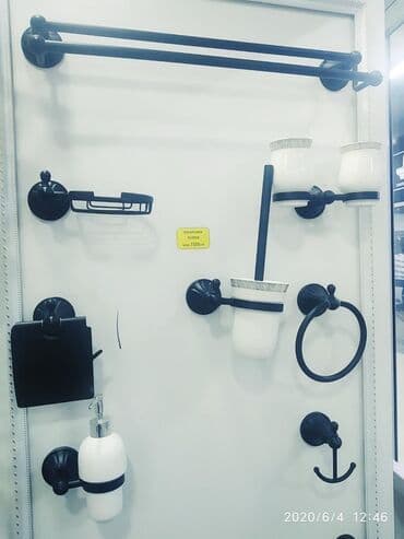 Ванный наборы. Полотенец держатель, мыльница,2йной стакан для зубных