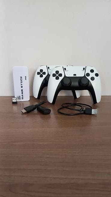 PS5 (Sony PlayStation 5): Игровая приставка Game Stick Pro 4K с двумя беспроводными геймпадами — 2