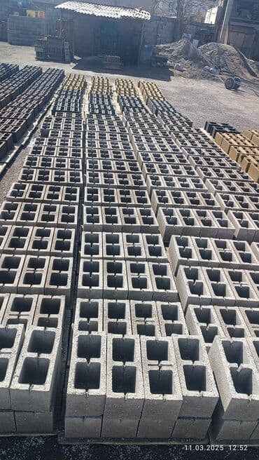 куплю газабетоные оборудование для производства газаблока: Пескоблок Рваный, Заборный, 150x400x200 — 1