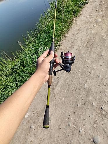 Катушки для рыбалки: Спиннинговое удилище с безынерционной катушкой - Легкое спиннинговое — 2